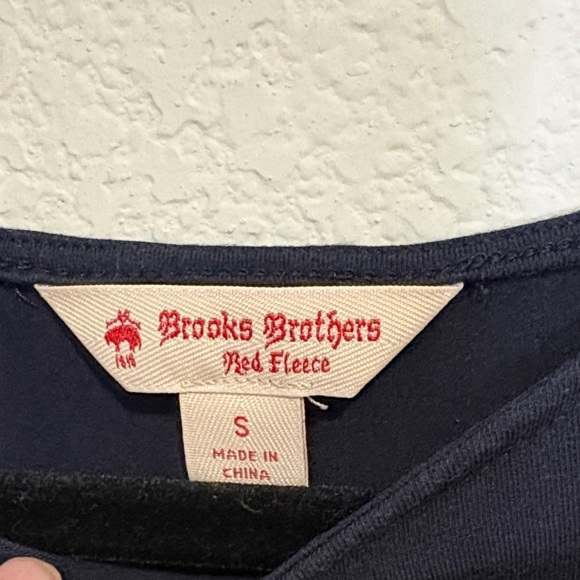 Brooks Brothers Elegant navy blue Midi Dress with rouched waist Small - Picture 2 of 6